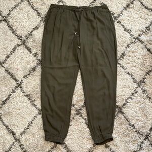Military Green Jogger Pants